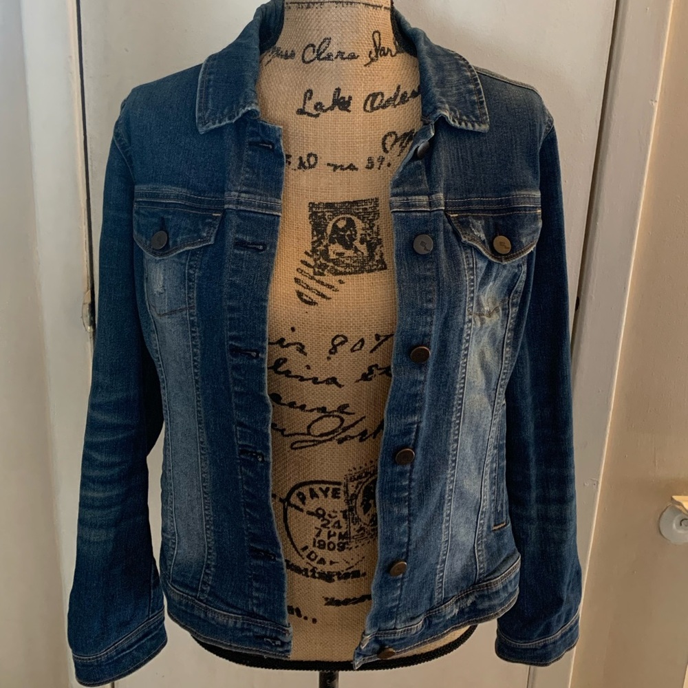 1822 Denim Classic Blue Jean Jacket